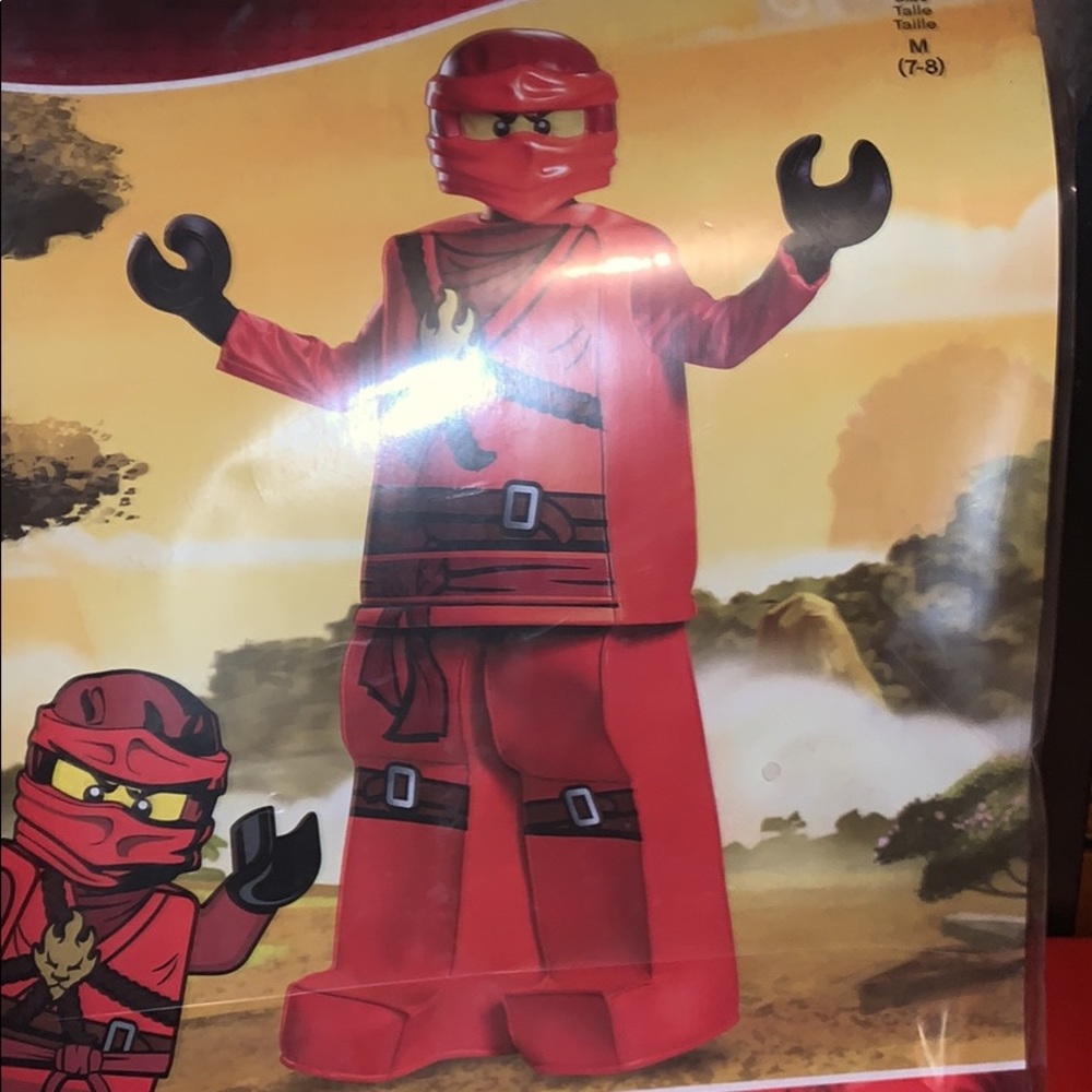 LEGO Ninjago Kai Costume Boys M 7-8